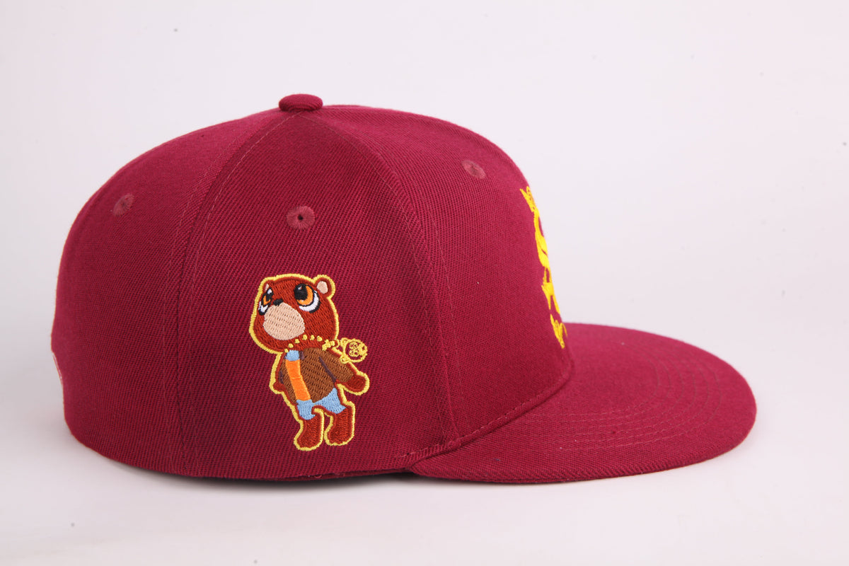 "TCD" Bear 6oz FITTED Premium Embroidered Cap