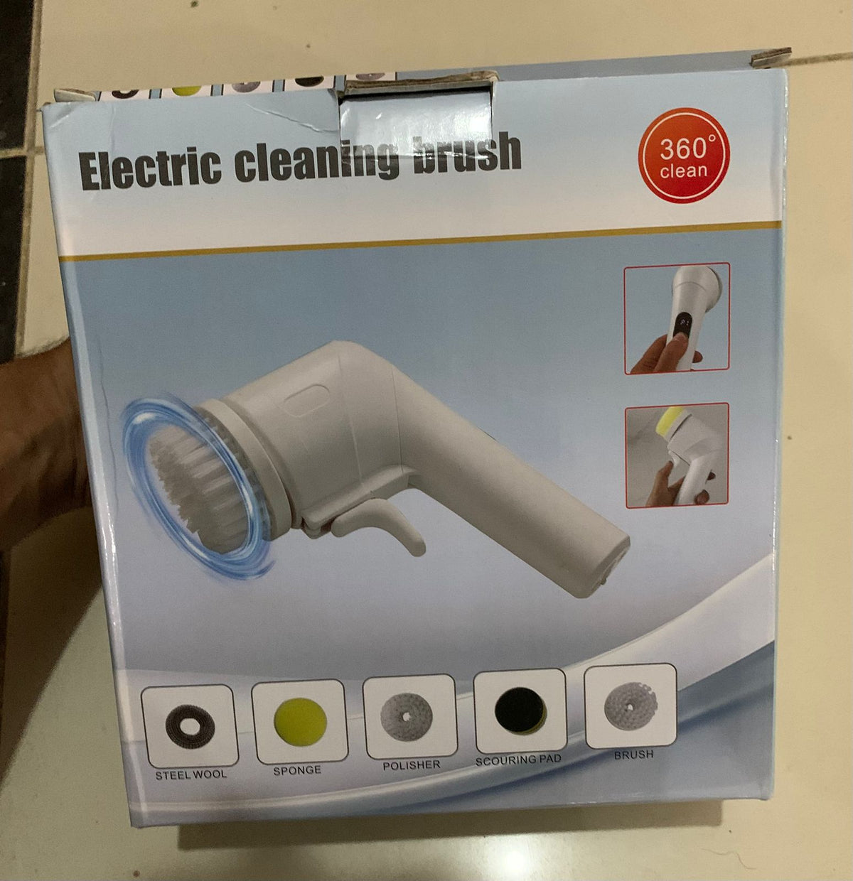 Electric Magic Cleaning Brush