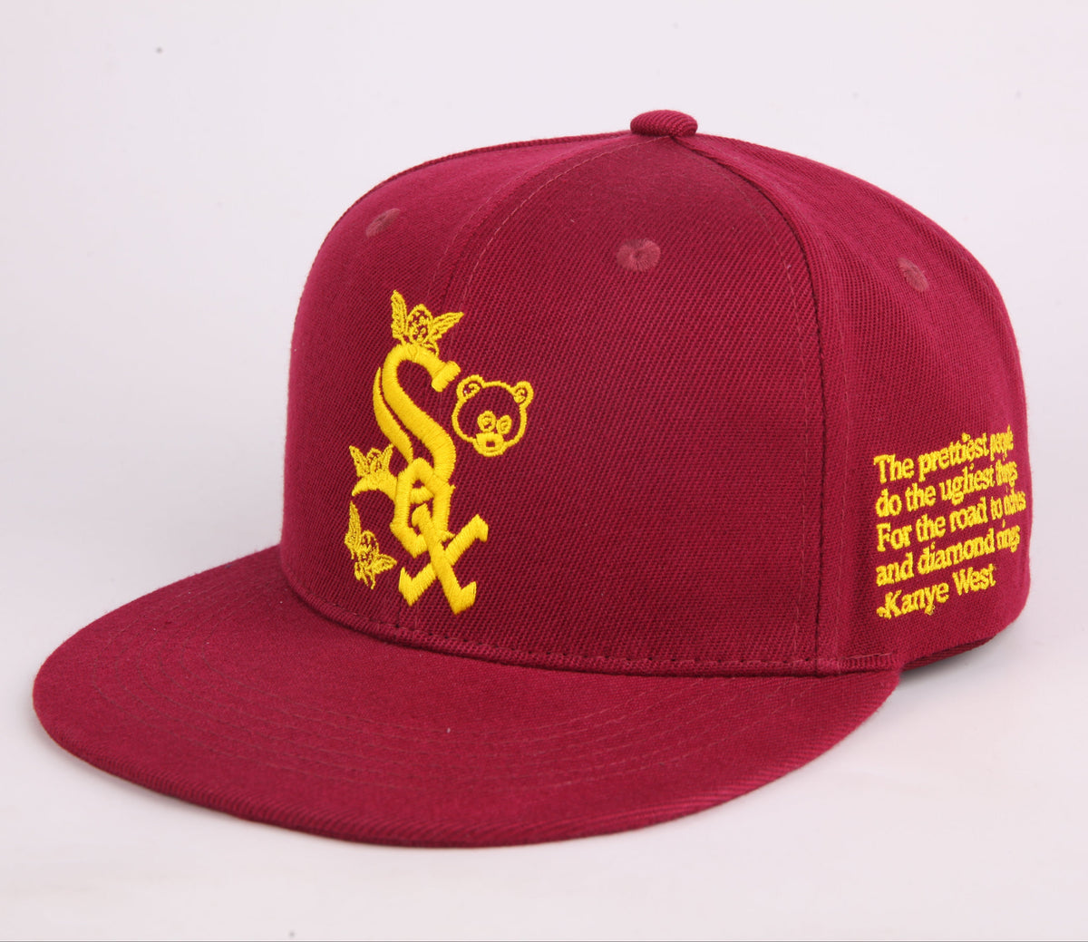 "TCD" Bear 6oz FITTED Premium Embroidered Cap