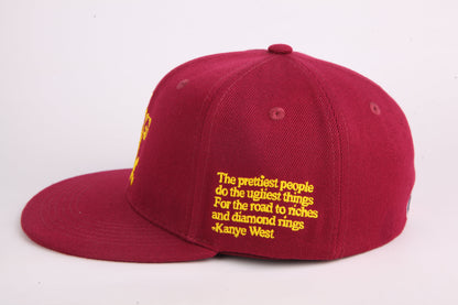 "TCD" Bear 6oz FITTED Premium Embroidered Cap