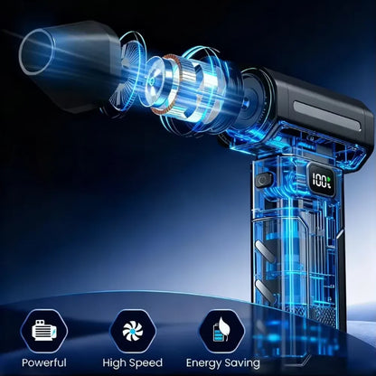 Rechargeable Air Duster – 130,000RPM Cordless Electric Blower