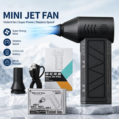 Rechargeable Air Duster – 130,000RPM Cordless Electric Blower