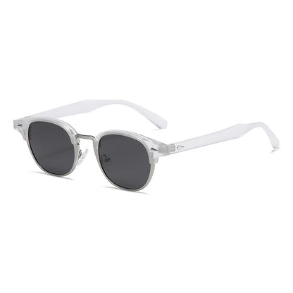 Round Sunglasses Retro Rivet Sun Glasses UV400 Unisex NEW