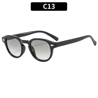 Round Sunglasses Retro Rivet Sun Glasses UV400 Unisex NEW