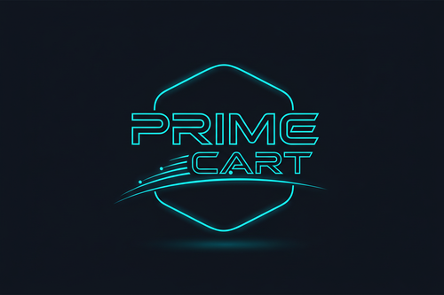 PRIME CART Logo - Dark Tech